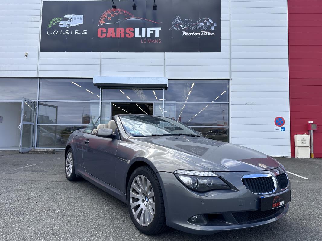 BMW Série 6 Cabriolet 630i 3.0 i E64 272 CH - GARANTIE MOIS